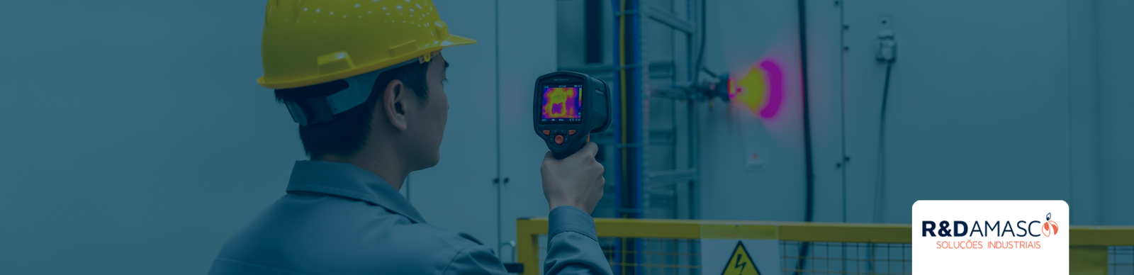 Descubra como a inspeção elétrica com termografia da R&Damasco aumenta a segurança, previne falhas e otimiza a manutenção industrial.