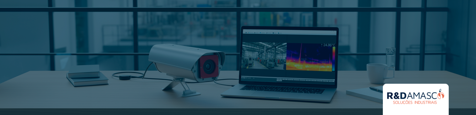 Câmera térmica: entenda como funciona, diferenças para sensores infravermelhos, benefícios e como escolher o modelo ideal para operações industriais.